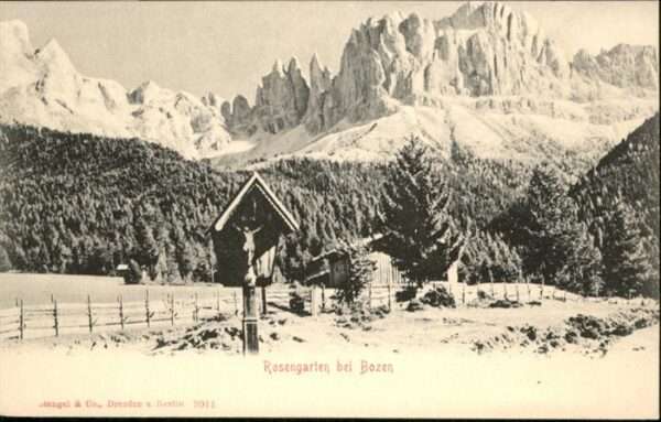 Bozen Suedtirol Rosengarten