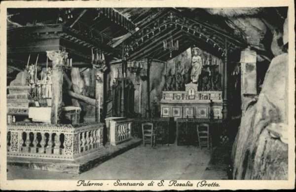 Palermo  Sicilia IT Santuario S Rosalia Grotta