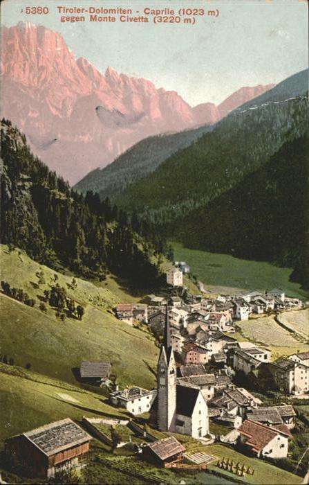 Caprile Monte Civetta
