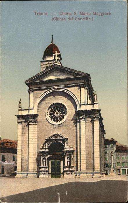Trento Chiesa S Maria Maggiore