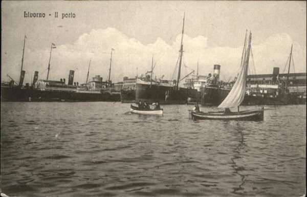 Livorno Schiff Porto