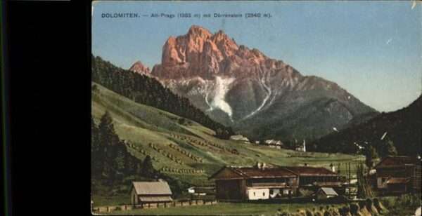 Duerrenstein Dolomiten Alt Prags