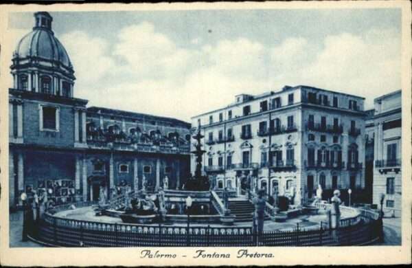 Palermo Sicilia Fontana Pretoria