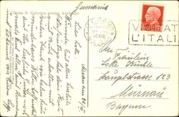 Bolzano [Stempelabschlag] Chiesa S Caterina – Bild 2