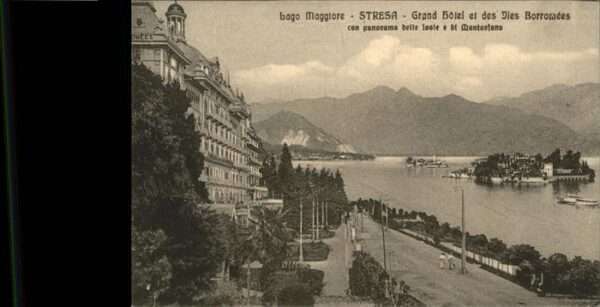 Stresa Lago Maggiore Grand Hotel Iles Borromees