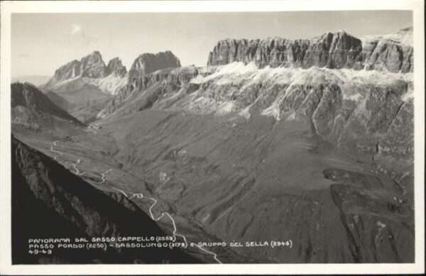 Passo Pordoi  Sassolungo