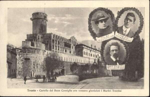 Trento Castello del Buon Consiglio Martiri Tre