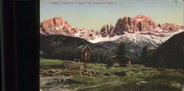 Bozen Suedtirol Rosengarten