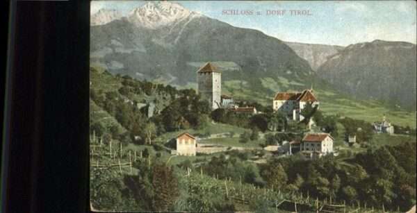 Meran Merano [Stempelabschlag] Schloss