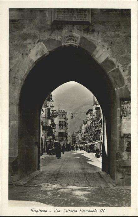Vipiteno Via Vittorio Emanuela