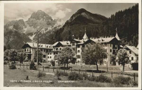 Carbonin Schluderbach Hotel Ploner Croda Rossa