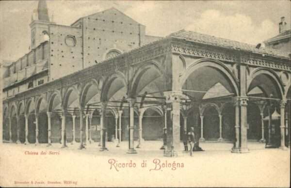 Bologna Chiesa del Servi Ricordo