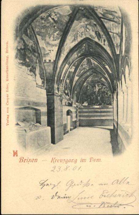 Brixen Suedtirol Kreuzgang Dom