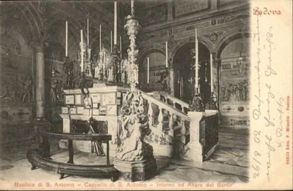 Padova Basilica S Antonio Cappella S Antonio