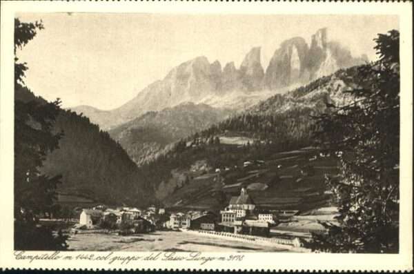 Campitello Fassa Sasso Lungo