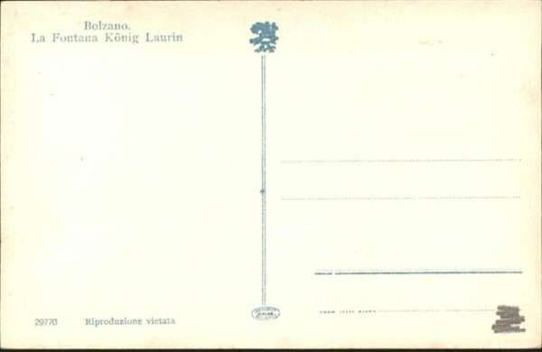 Bolzano Fontana König Laurin – Bild 2