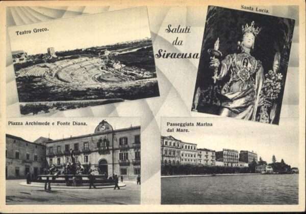 Siracusa Santa Lucia Passeggiata Marina Piazza A