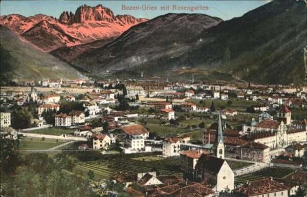 Gries-Quirein Bozen Rosengarten