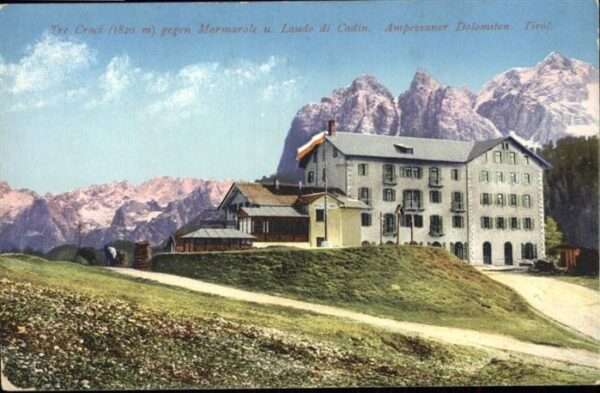Tre Croci Marmarole Laudo Cadin Ampezzaner Dolomi