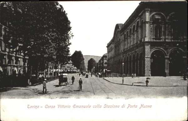 Torino Corso Vittorio Emanuele Stazione Porta
