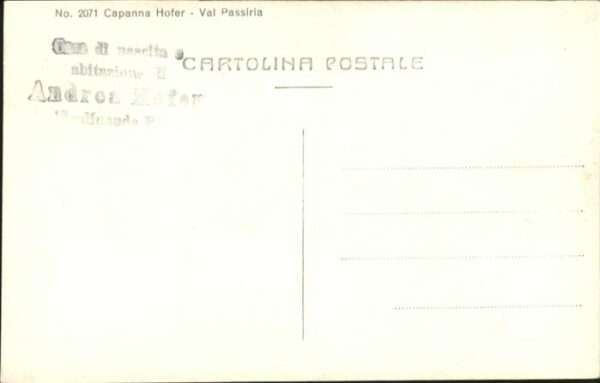 Val Passiria Capanna Hofer – Bild 2