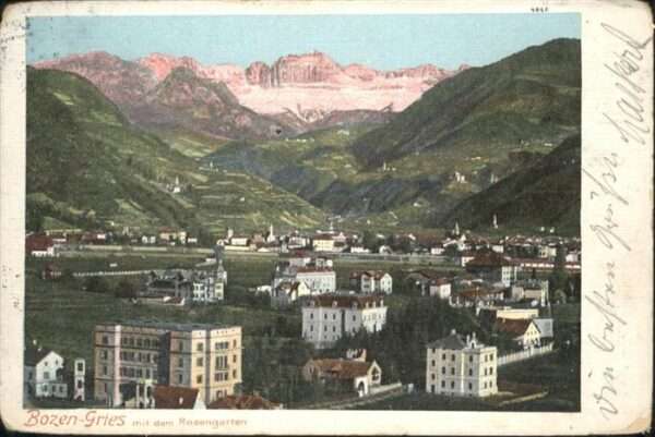 Gries-Quirein Bozen Rosengarten