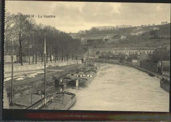 Namur Wallonie Sambre Schiff