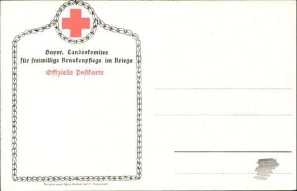 Rotes Kreuz Künstler R. Leinweber Jesus Soldatengra – Bild 2