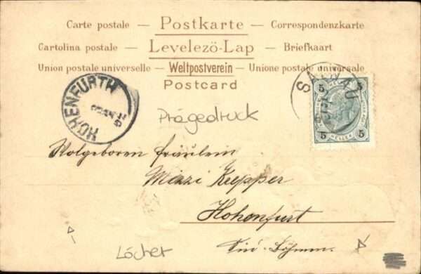 Hunde Prägedruckkarte – Bild 2