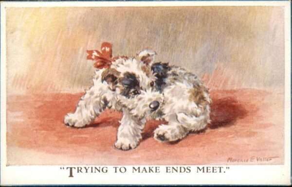 Hunde Künstler E. Valter