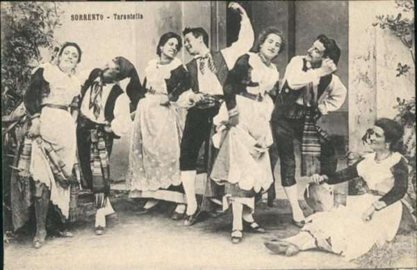 Tanzen Sorrento Tarantella Tänzer