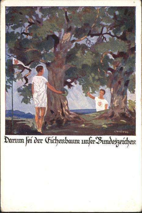 Turnen Eichenbaum Bundeszeichen Künstler Amtsb