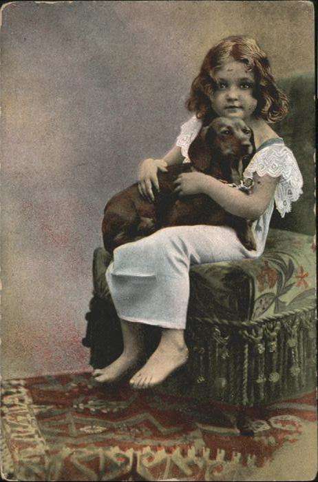 Hunde Kind Mädchen