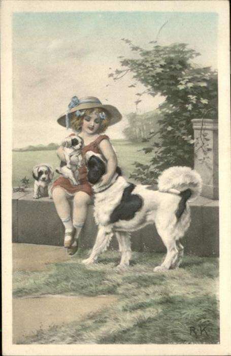 Hunde Mädchen Kind