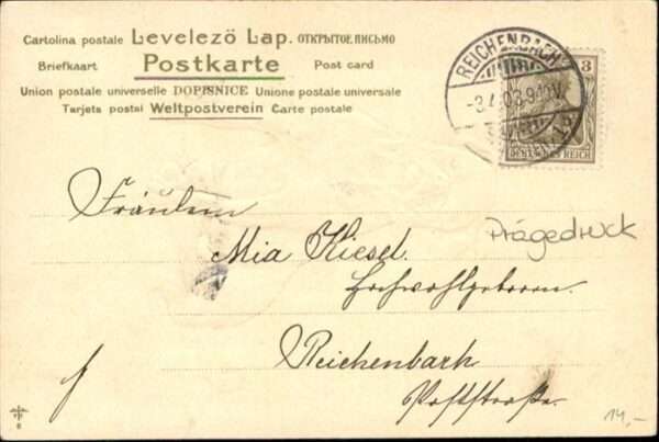 Hunde Prägedruckkarte – Bild 2