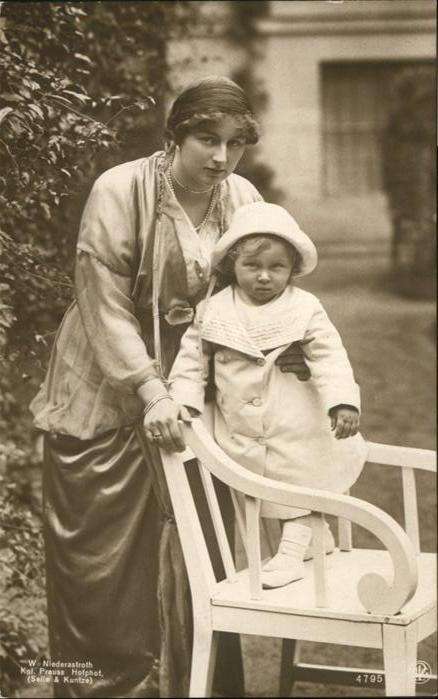 Adel Preussen Prinzessin Alexandra Kind Sohn