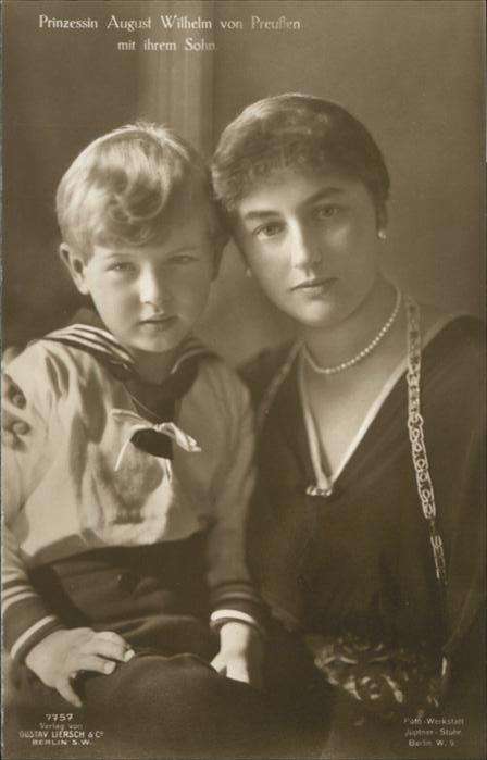 Adel Preussen Prinzessin Alexandra Sohn Kind