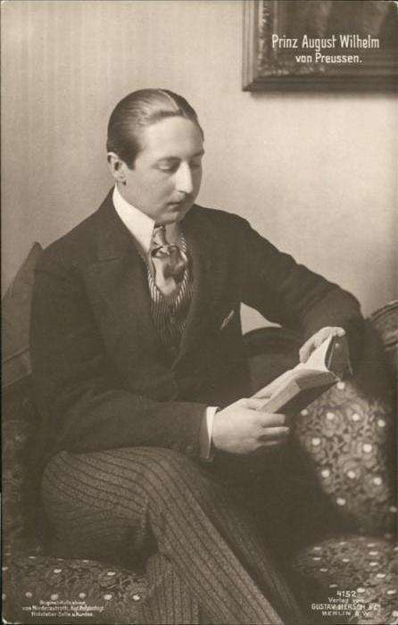 Adel Preussen Prinz August Wilhelm
