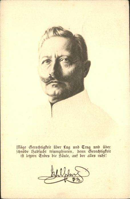 Wilhelm II Vers