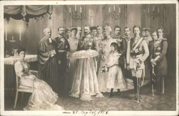 Wilhelm II Adel Preussen Taufe Kaiserin Auguste Vi