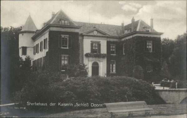 Adel Preussen Sterbehaus Kaiserin Schloss Doorn