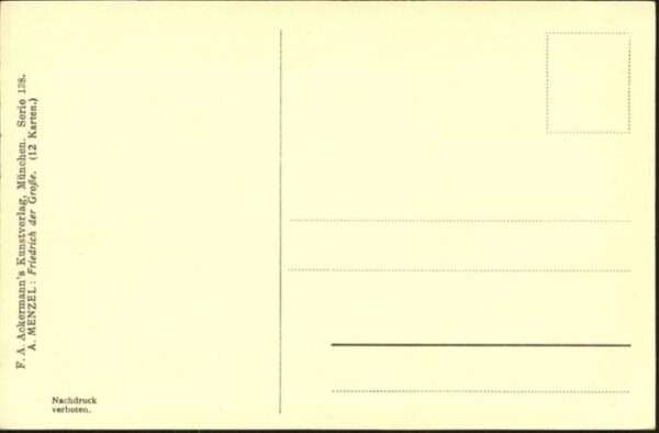 Menzel A. Friedrich d. Gr. 1750 Arbeitszimmer Pot – Bild 2