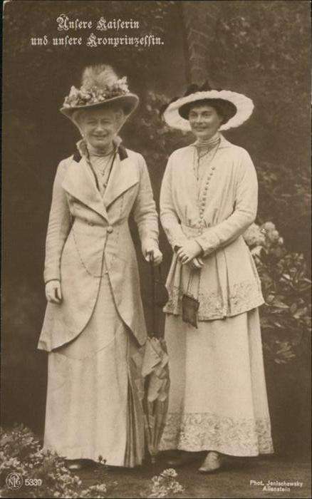 Adel Preussen Kronprinzessin Cecilie Kaiserin Auguste
