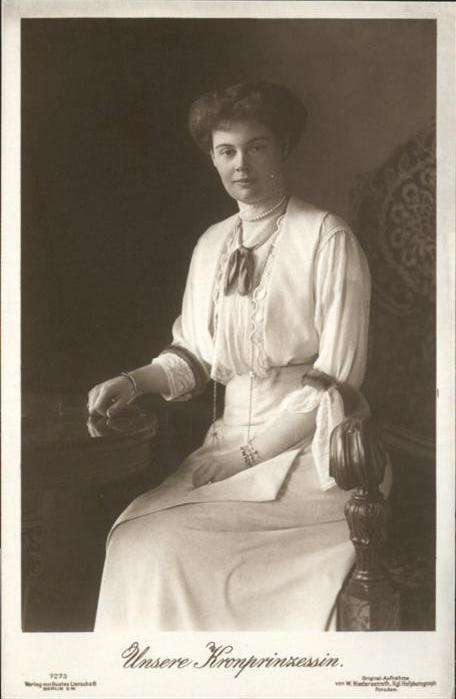 Adel Preussen Kronprinzessin Cecilie