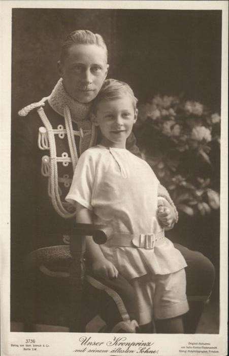 Adel Preussen Kronprinz Friedrich Wilhelm Sohn Kind
