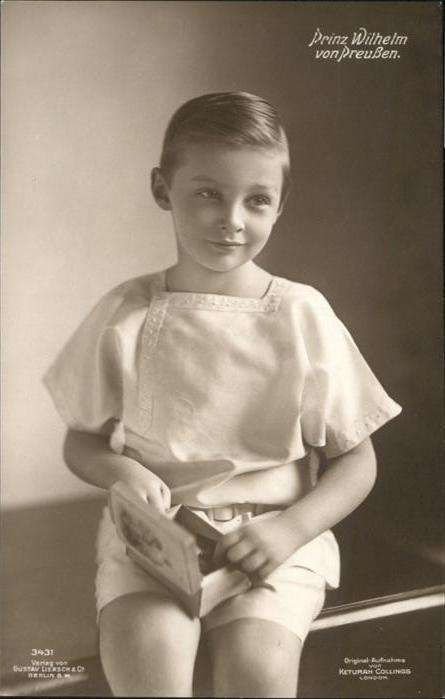 Adel Preussen Prinz Wilhelm Kind
