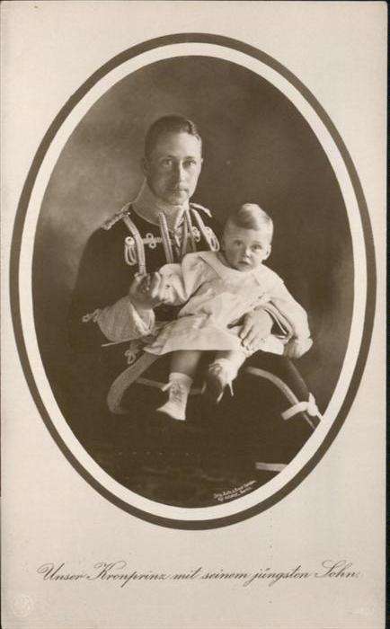 Adel Preussen Kronprinz Friedrich Wilhelm Sohn Kind