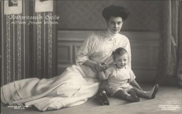 Adel Preussen Kronprinzessin Cecilie Prinz Wilhelm