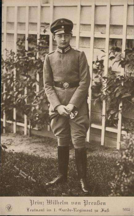 Adel Preussen Prinz Wilhelm 1. Garde-Regiment