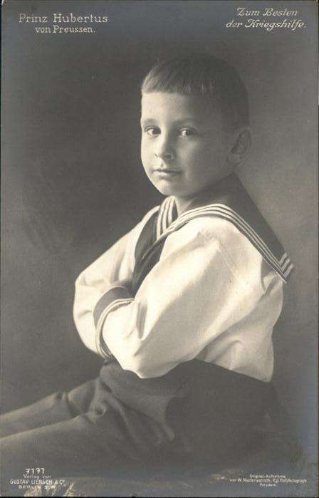 Adel Preussen Prinz Hubertus Marine